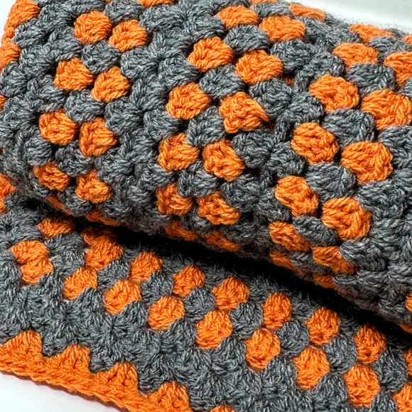 Crochet scarf at tashandtanya